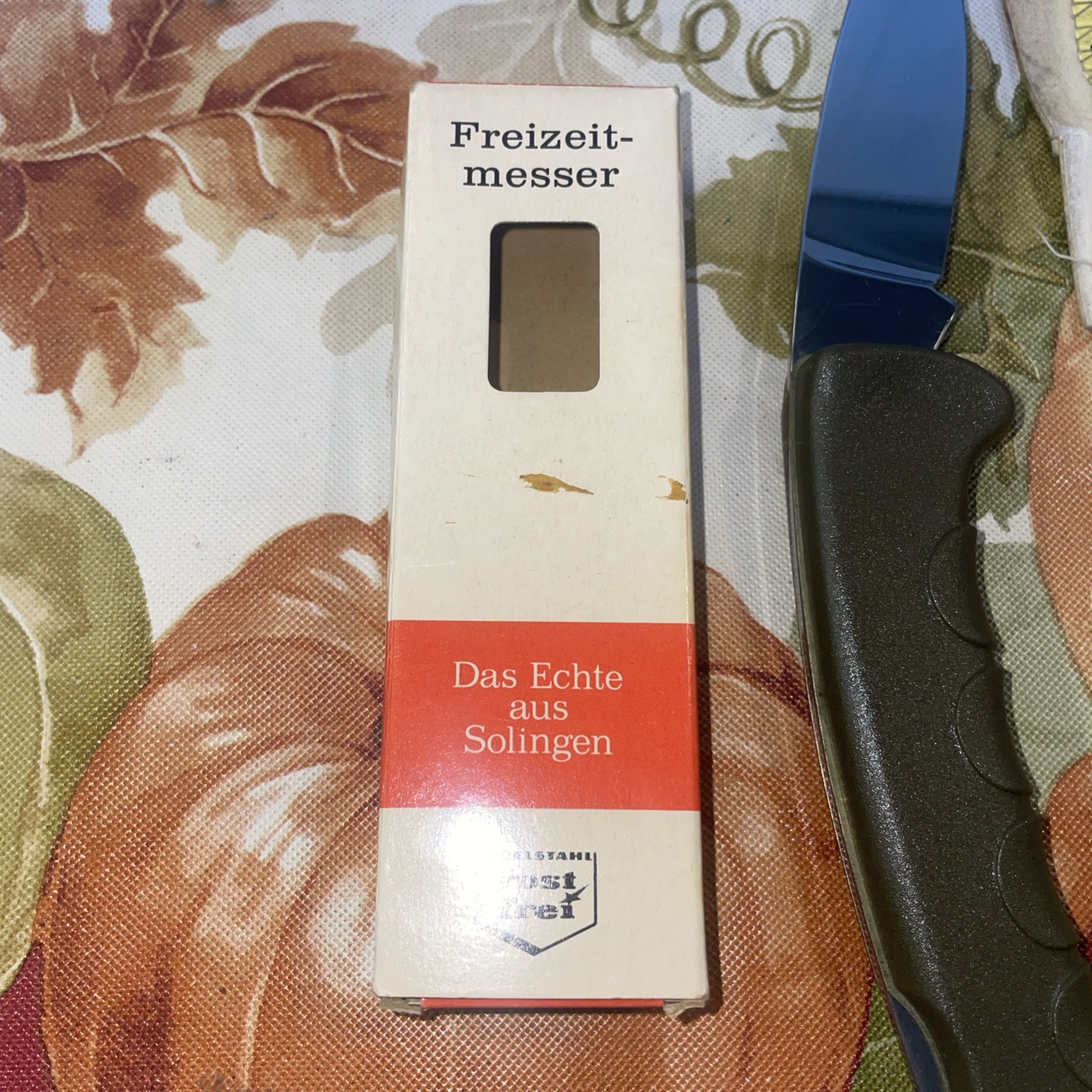 Rare Brand new Inox Solingen Lite 2 KC 10 Germany Pocket Knife Green. NOS.
