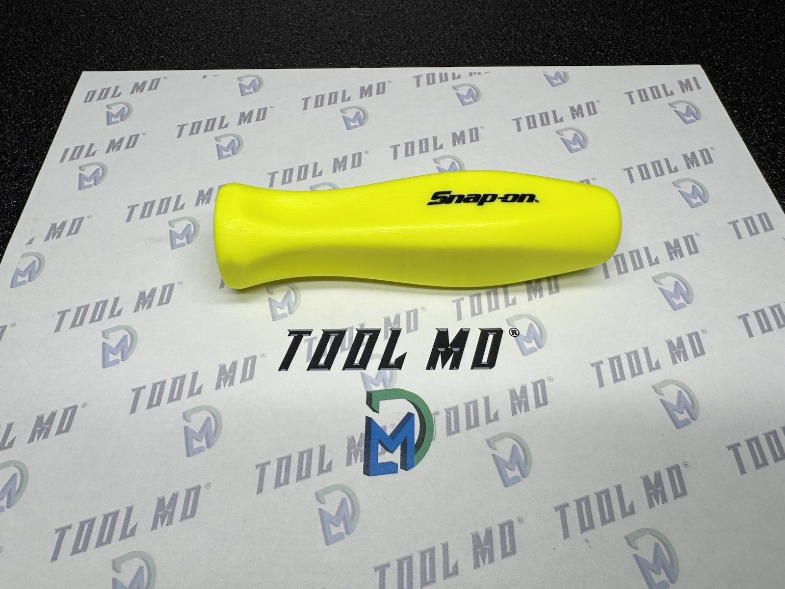 Snap-on Tools USA RARE 1/2” Drive HI VIS YELLOW Hard Grip Ratchet Handle SHFD80A