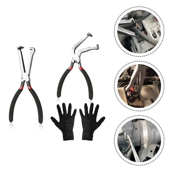 Heavy Duty Carbon Steel Disconnect Pliers for Vehicle Maintenance Tasks