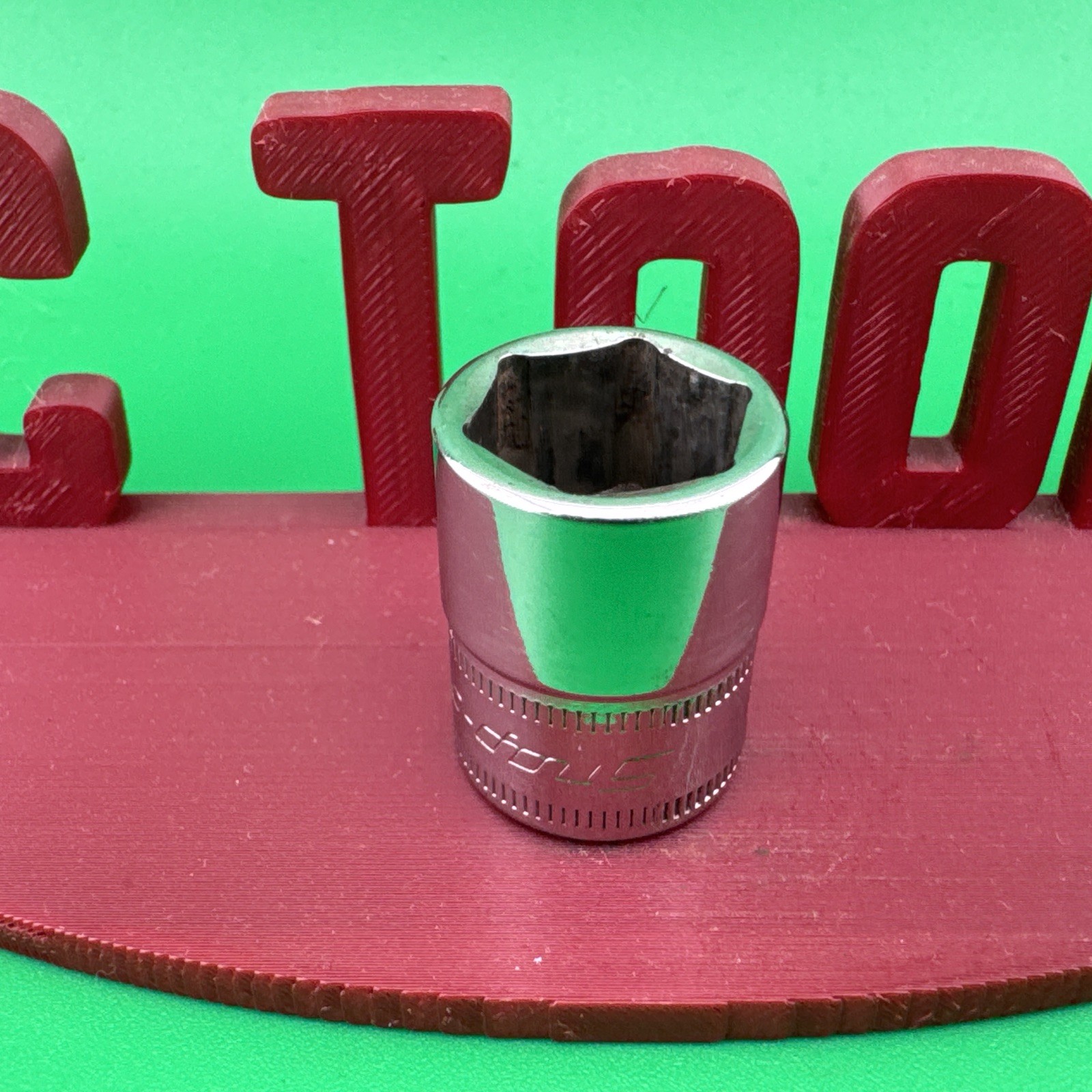 Snap On FSM141 3/8″ Drive 6-Point Metric 14mm Shallow Chrome Socket 4