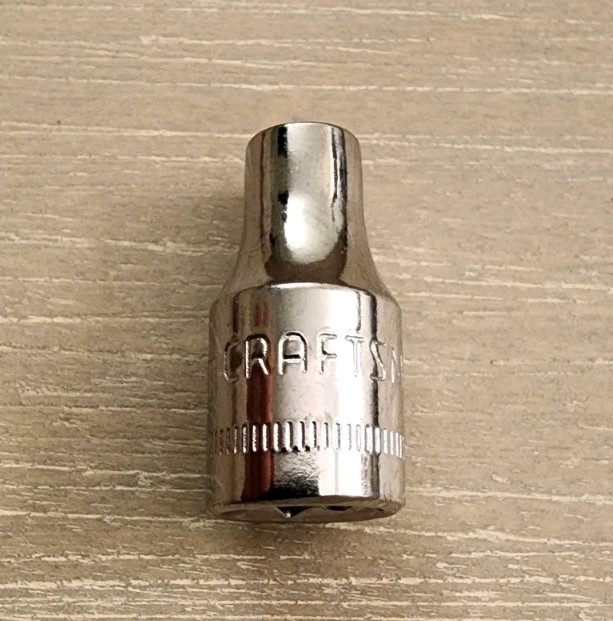 Craftsman 4mm Socket 6pt. 1/4″ Drive S-AF 43505