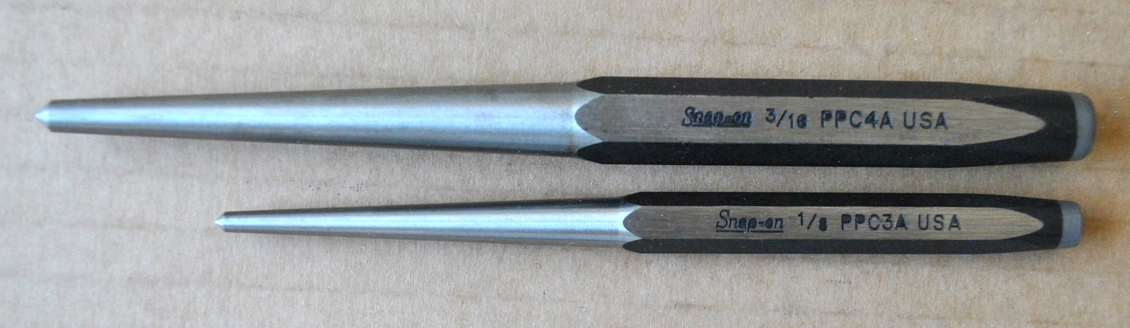 Snap On Tools 22 pc Punch and Chisel Set Automobile Tools Motorcycle Tools Mint