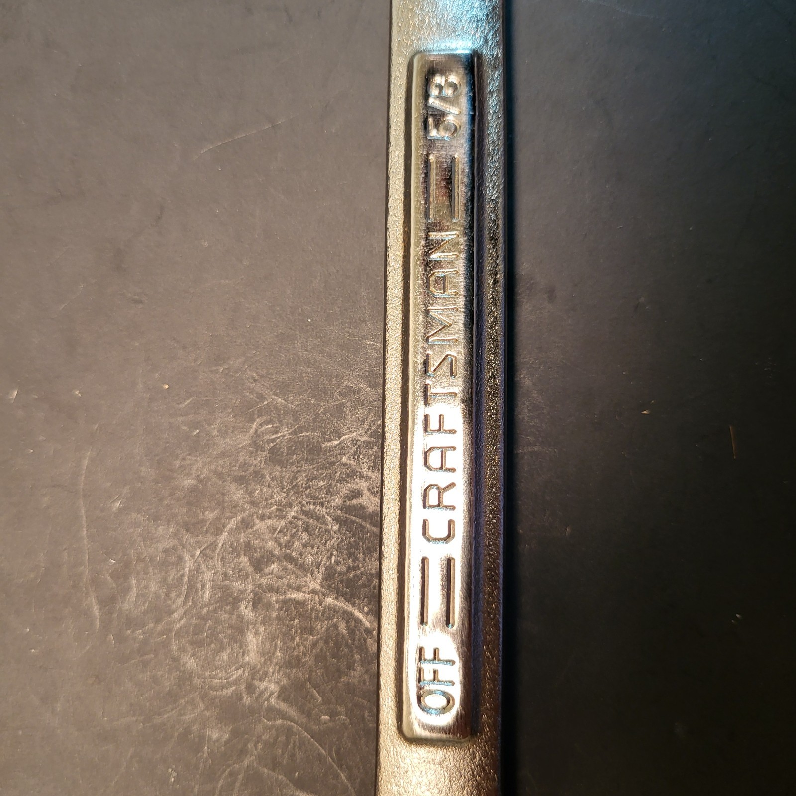 Craftsman ratcheting combination wrench 5/8” made in USA vintage 42638