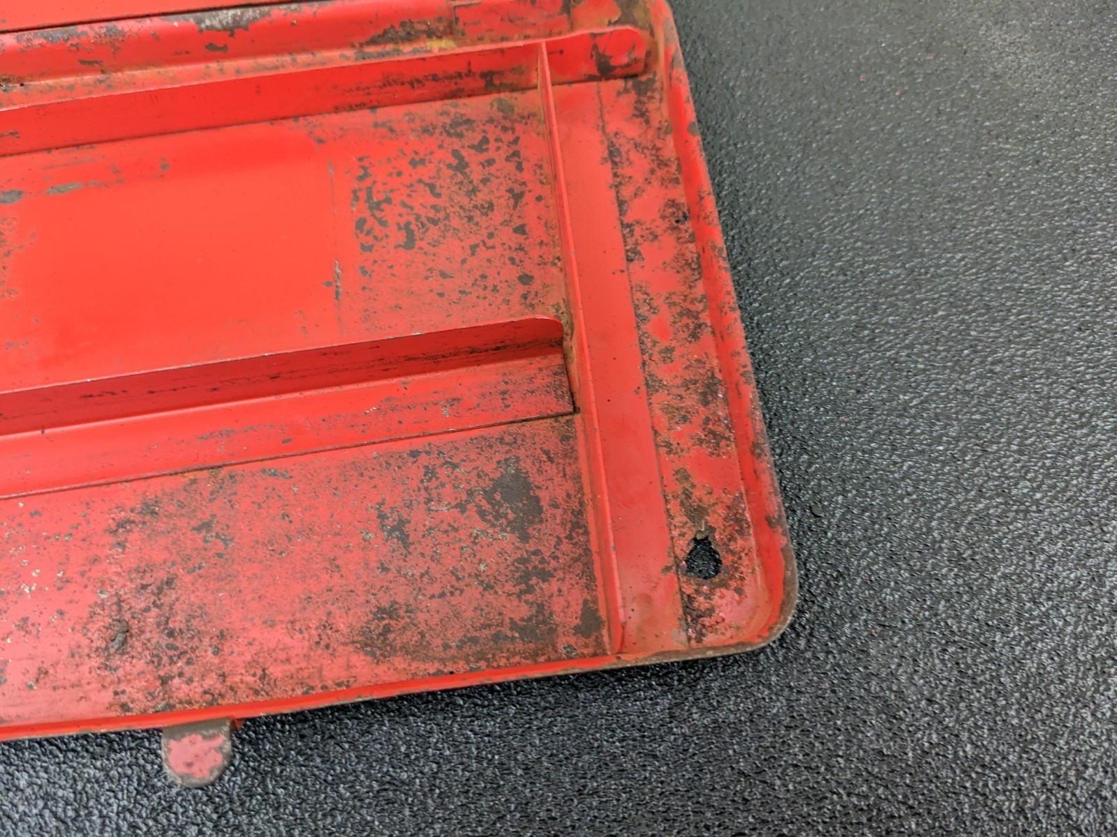 #bp277 Snap On KRA-275 Tool Box Red Metal Case for 1/4″ Drive Socket Set