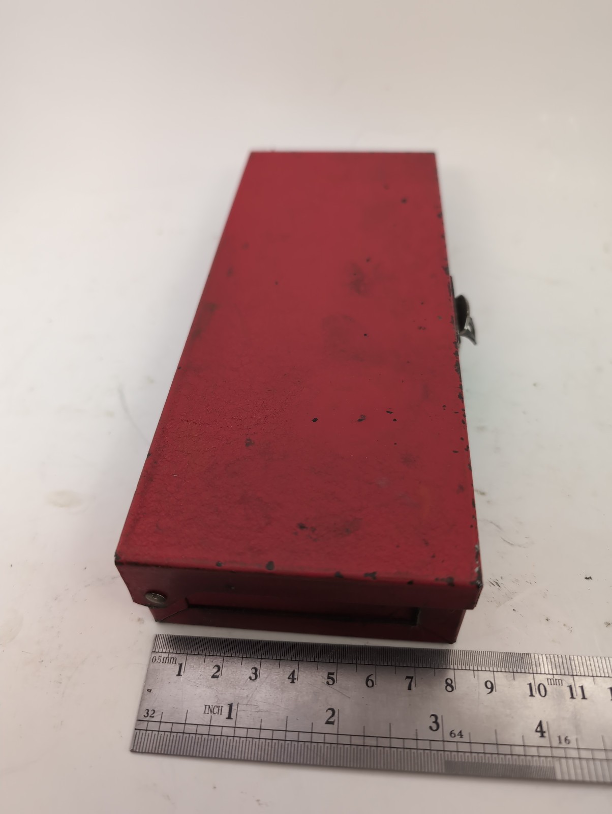 Charming Vintage Dayton Hand Tools Metal Box 8-1/4 x 3-1/2 x 1-1/2