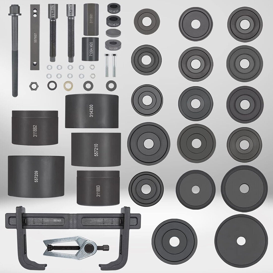 6575 Universal Hub Grappler Kit Fit Vehicle Wheel Hub & Bearing Remove & Install