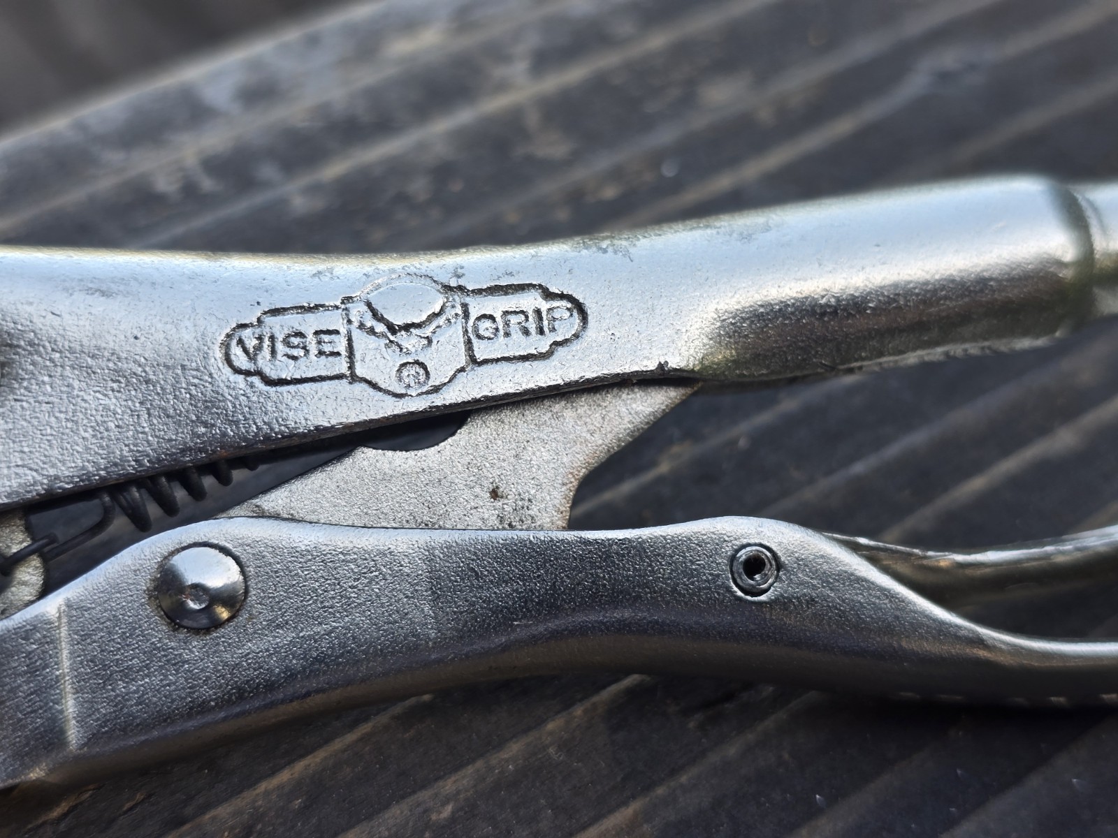 Vintage Petersen 5WR Locking Vise Grip Locking Pliers Dewitt USA Excellent!