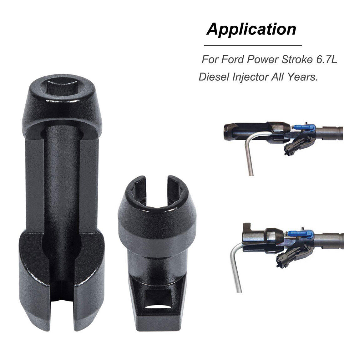 17mm 12 point Fuel Injector Socket Set Sl11400 for Ford Power Stroke 6.7L Diesel