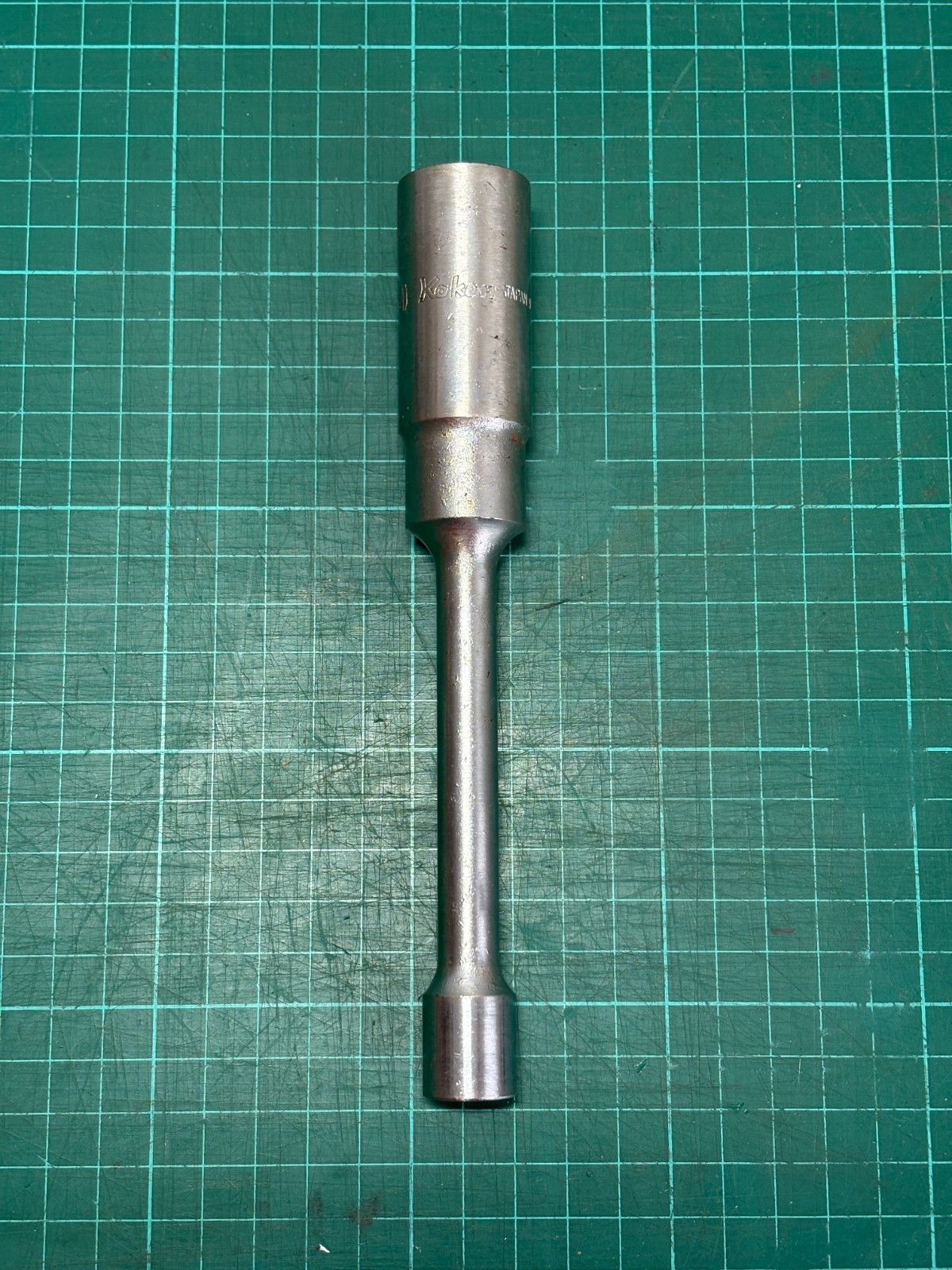 Koken 20.8 mm Hex Spark Plug Socket 180mm Long 3/8″ Square Drive Magnet Japan