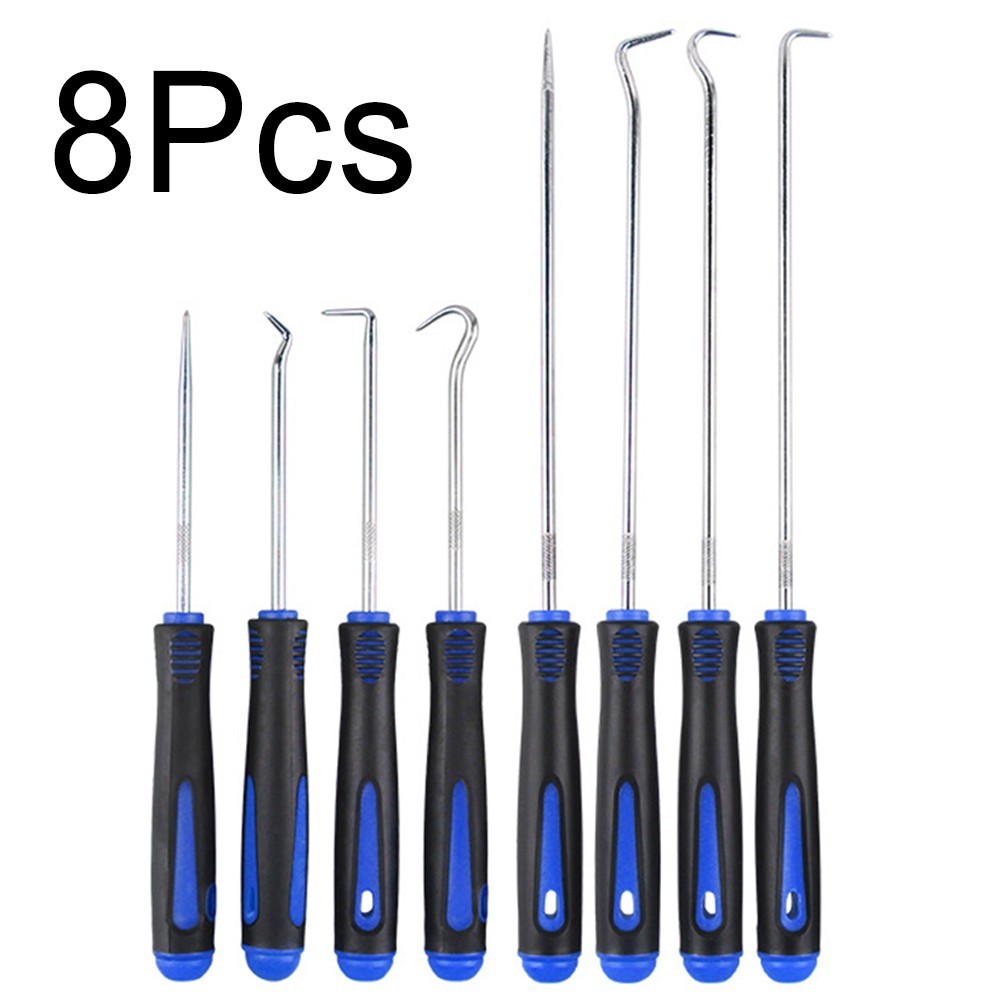 Automotive Hook Puller Tool Set 8pcs for Trim Removal and Hose Sealing
