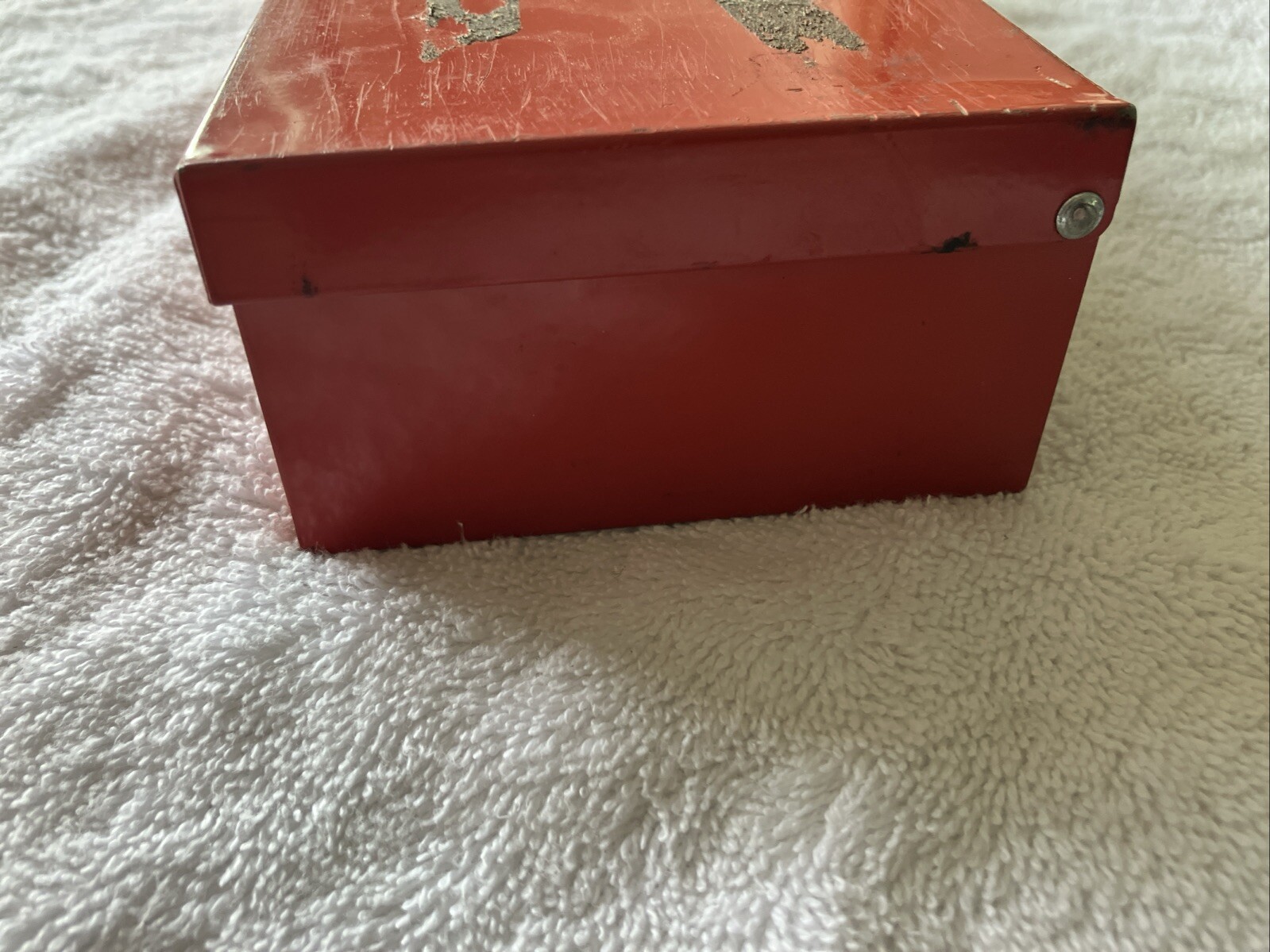 Wright 1/2 12 Point Socket Set, Ratchet, Red Metal Box. Please See Photos.