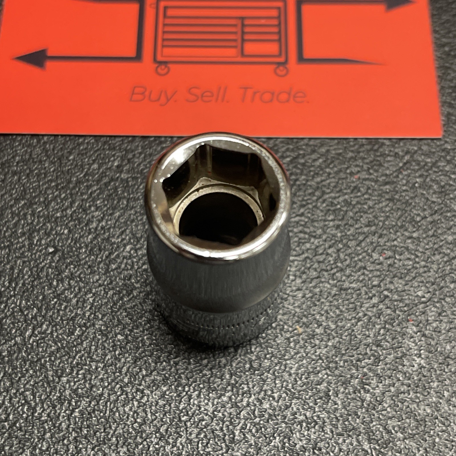 Snap-on Tools USA NEW 1/2″ Drive 14mm Metric Shallow 6PT Chrome Socket TWM14A