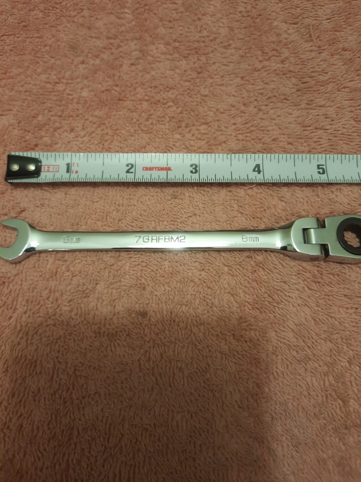 Matco Tools 8 Mm Flex Head Ratchet Combination Wrench