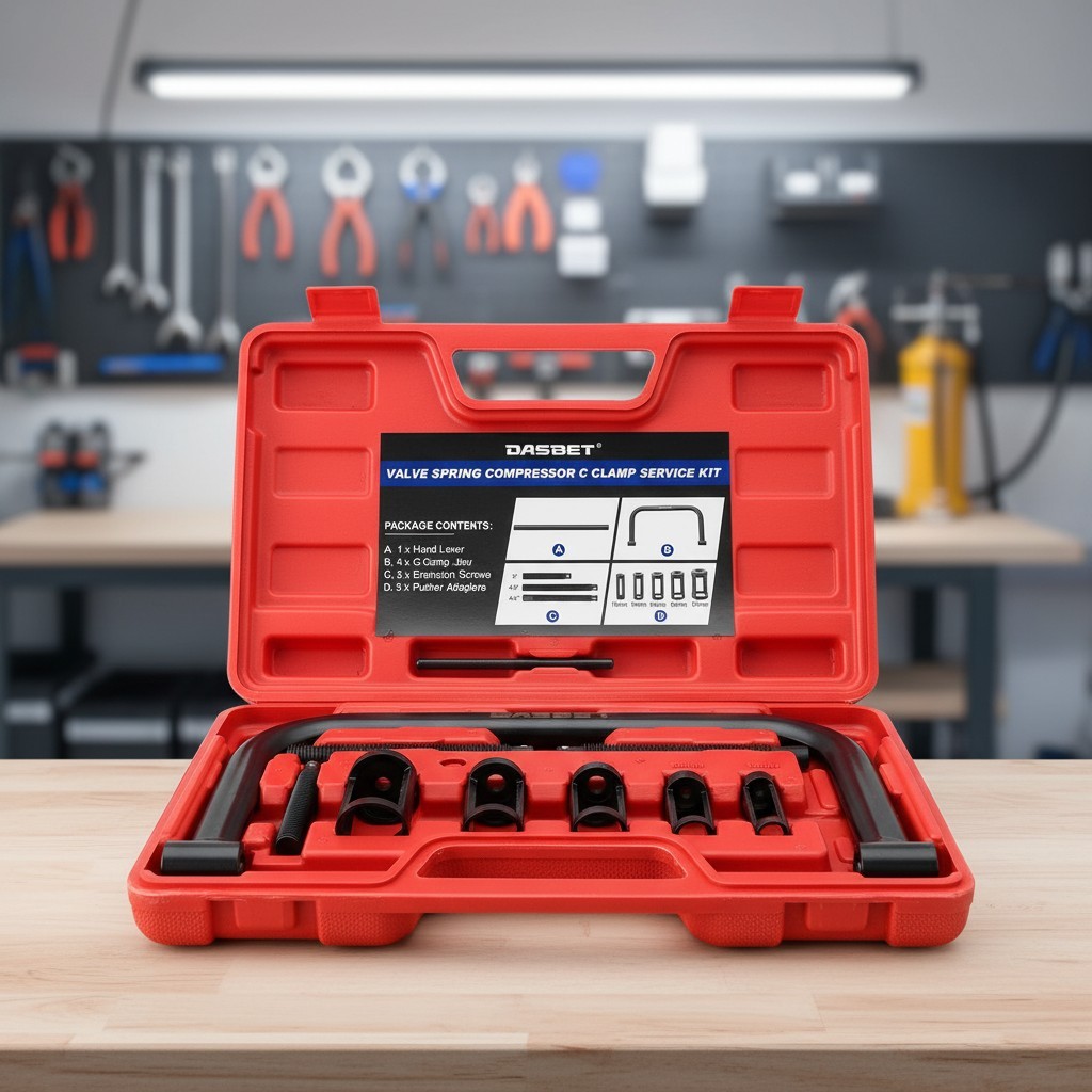 Rust-Resistant Valve Spring Removal Tool Kit for Small Engine Vehicles – 10 pcs