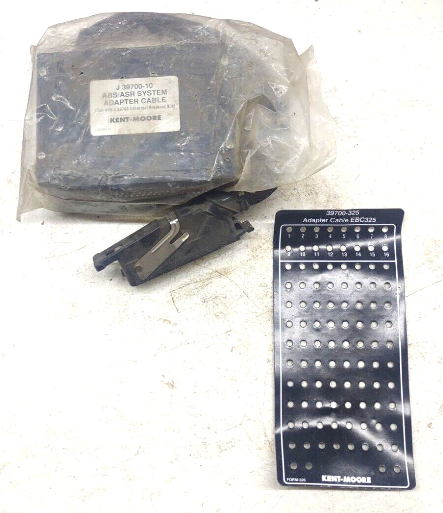 Kent Moore KM GM J-39700-10 ABS/ASR System Adapter Cable W/J-39700-325 SKU105T