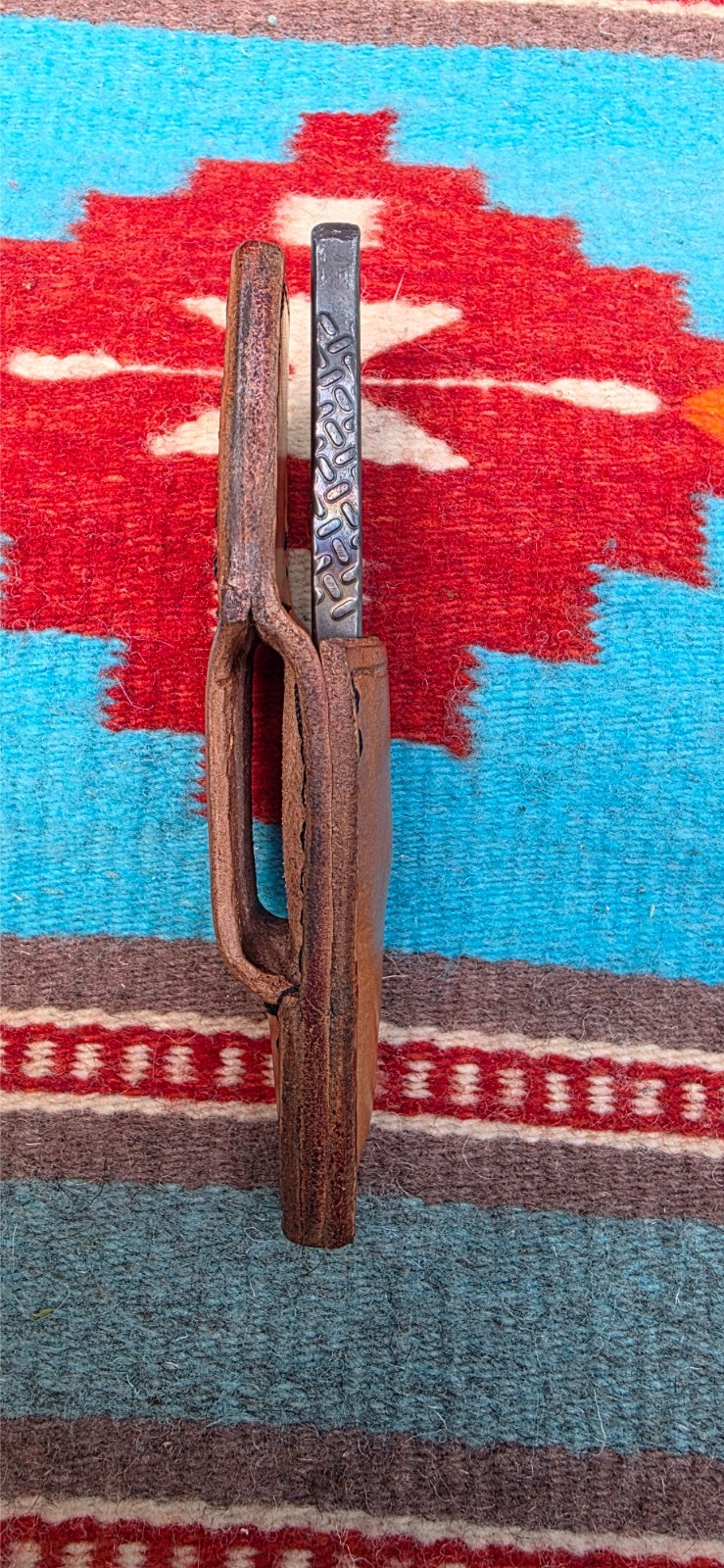 Custom Handmade Leather Snap On Mini Plier Sheath LN44BCFND