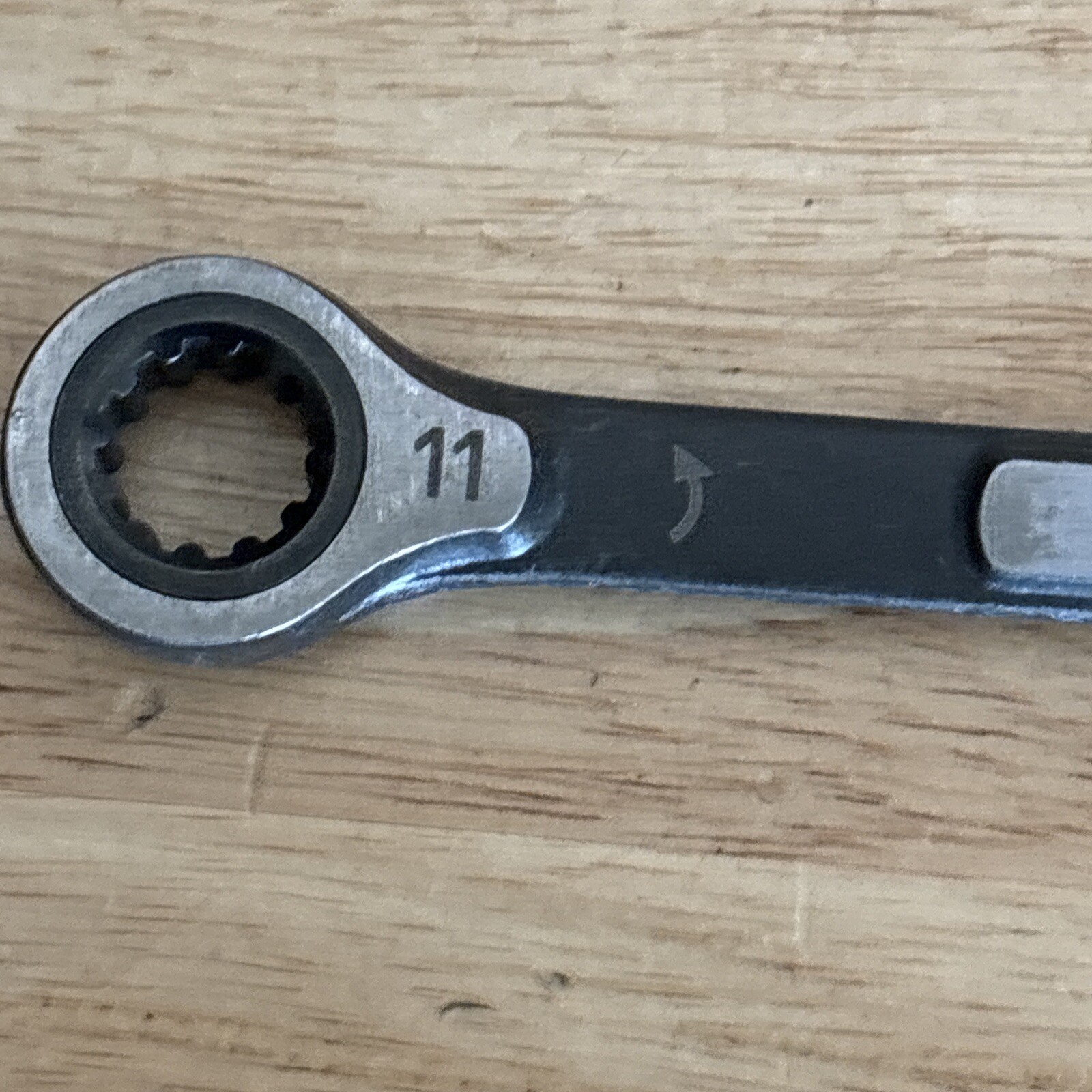 Kobalt 11mm Combination Ratchet Wrench Universal Spline Multi Drive 80740 0517