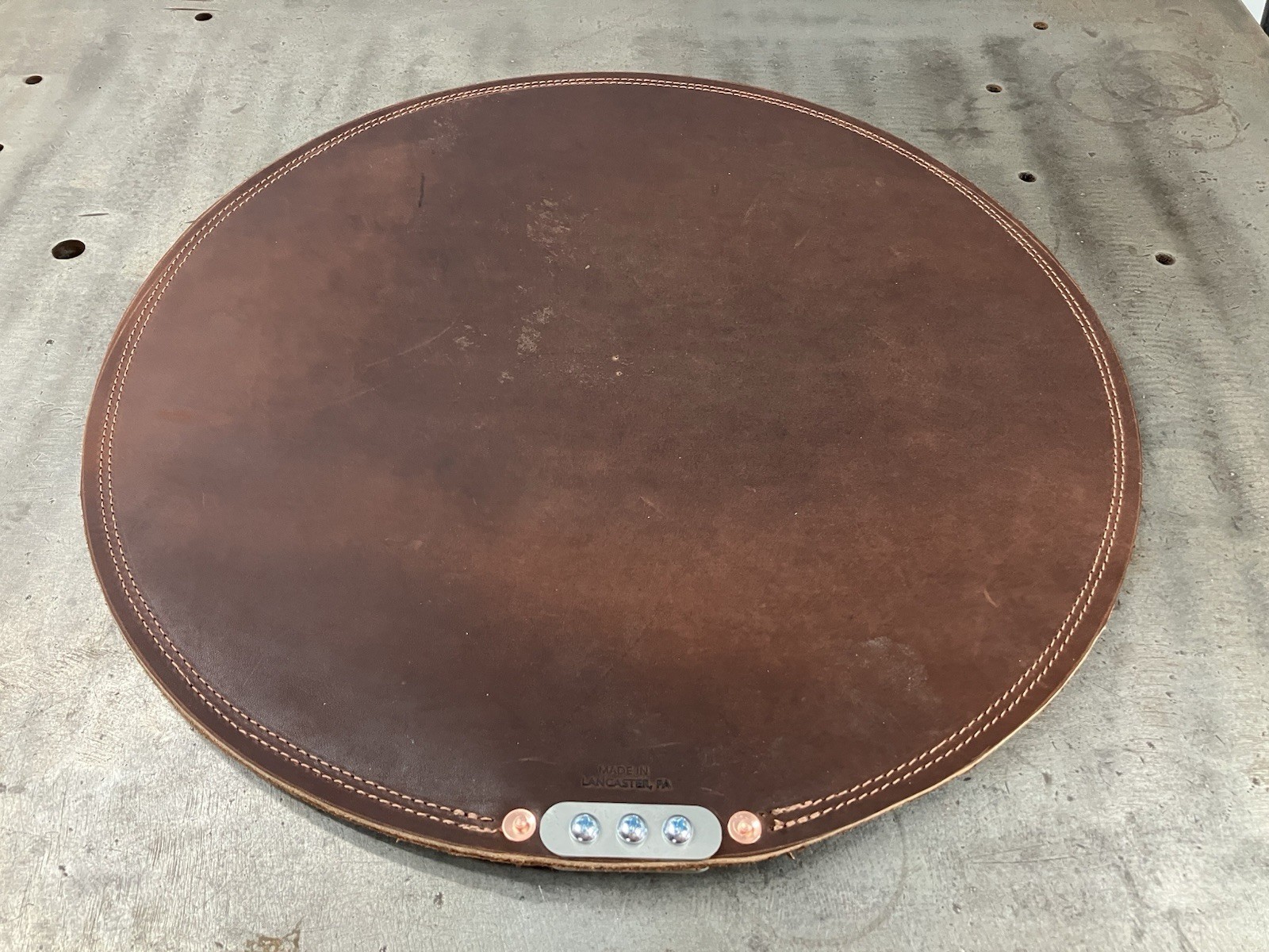 16″ LEATHER PANEL BEATER BAG, SHOT BAG, SAND DOLLY,AUTO BODY, METAL SHAPING