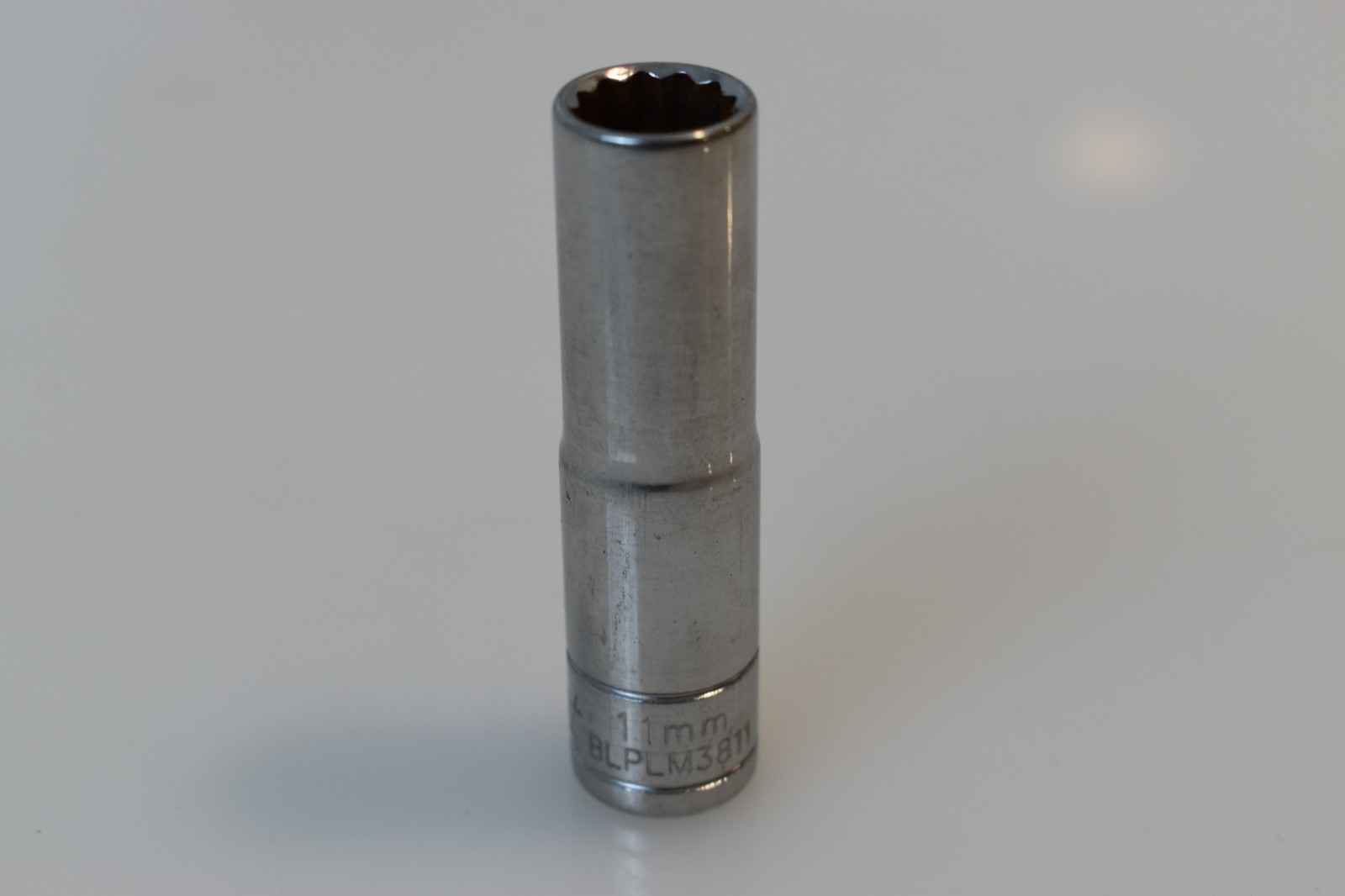 Blue Point Tools BLPLM3811 11mm Metric Deep Socket 3/8″ Drive 12 Point Chrome