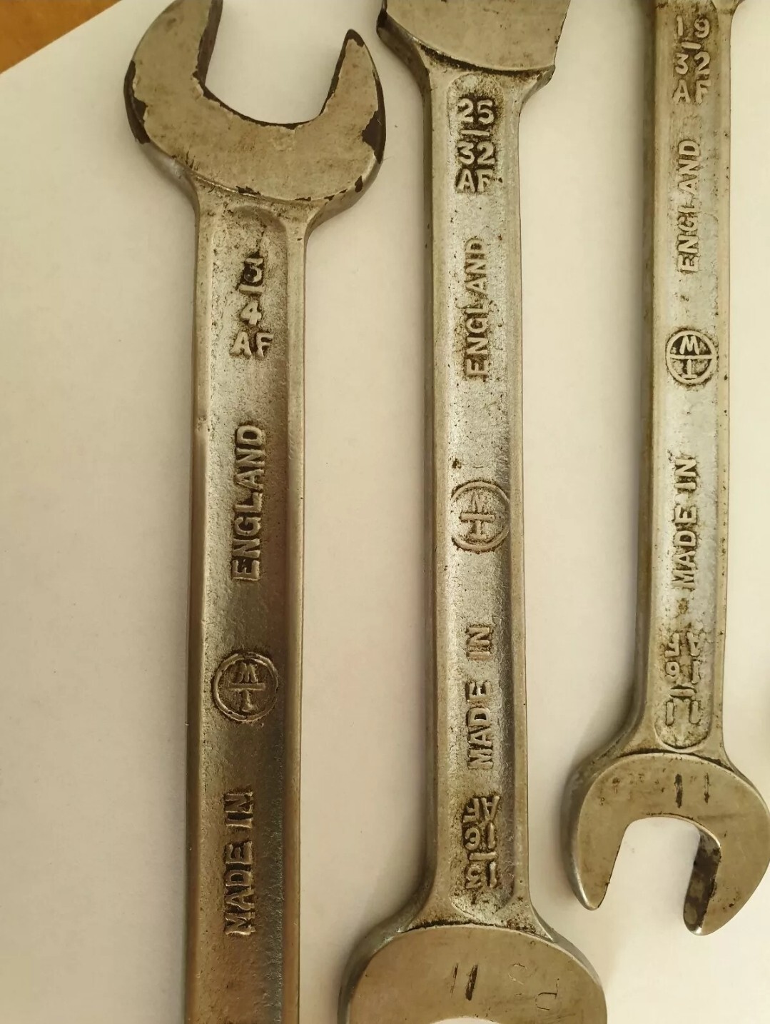 5 x AF Open end Spanners | Good used – See photos