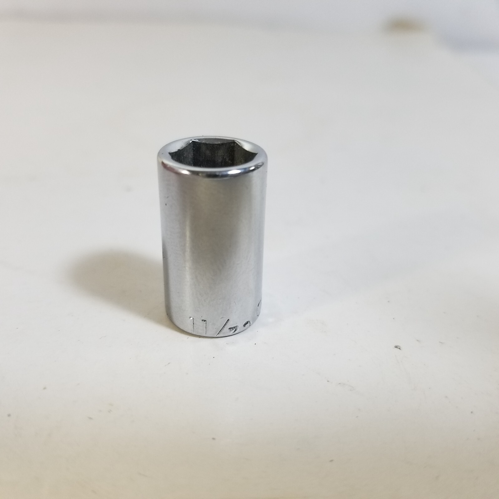 Craftsman USA 11/32″ 6 Point 1/4″ Drive Shallow Socket G Series MISPRINT