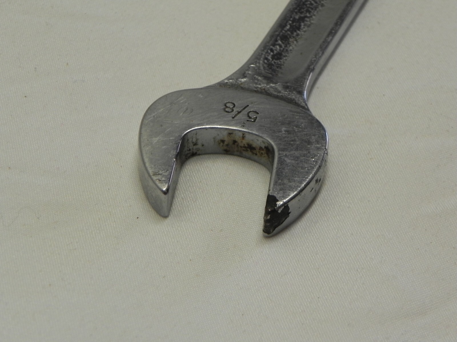 Snap-On VS2024 SAE 5/8» x 3/4» Open End Wrench Measuring 7-7/8» Long