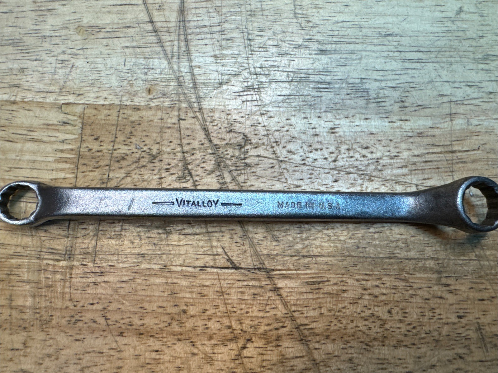 Billings Offset Box Wrench 7/16″ and 3/8″ 12 Point #8723 Made in USA Vintage