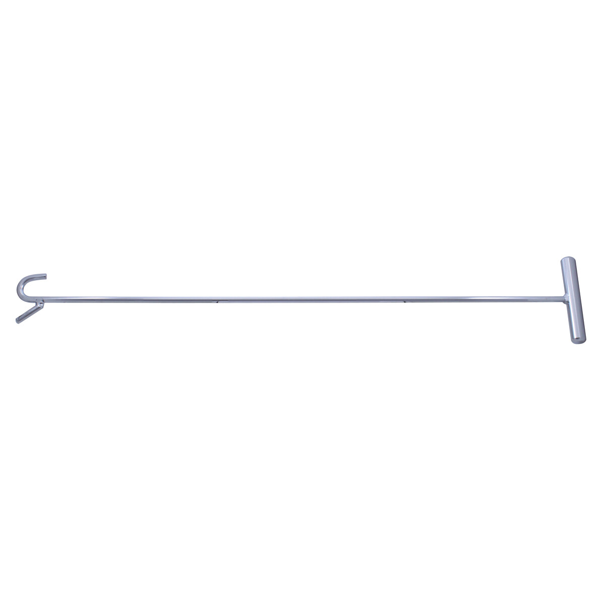 31” Heavy-Duty Chrome Plated Steel 5th Wheel Pin Puller w/5in Wide Handle S-Hook
