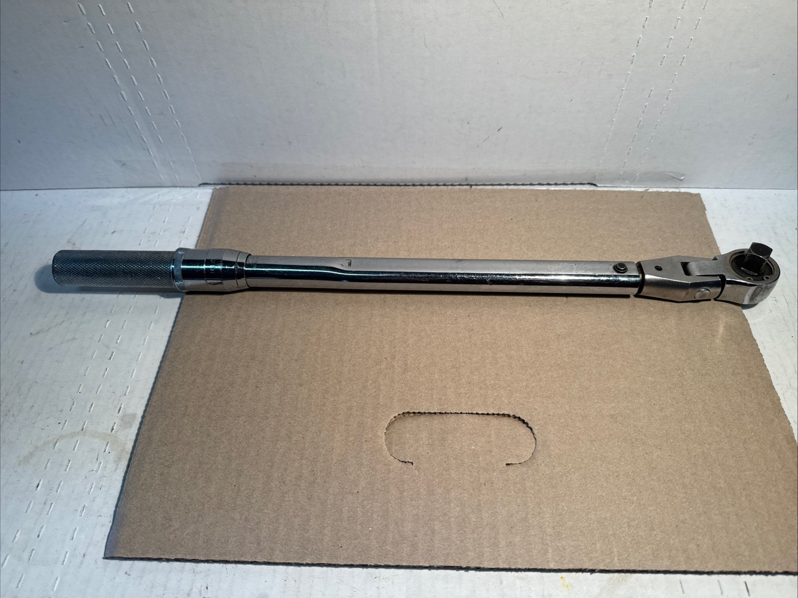 TORQUE CONTROLS INC 1/2 Drive #TCI-1600 Flex Head Torque Wrench 19” Long