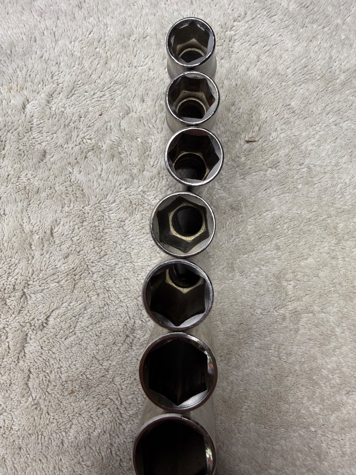 Craftsman USA G-Series 1/2” Drive SAE 12-Point DEEP Socket Set G4759x (11-pc)