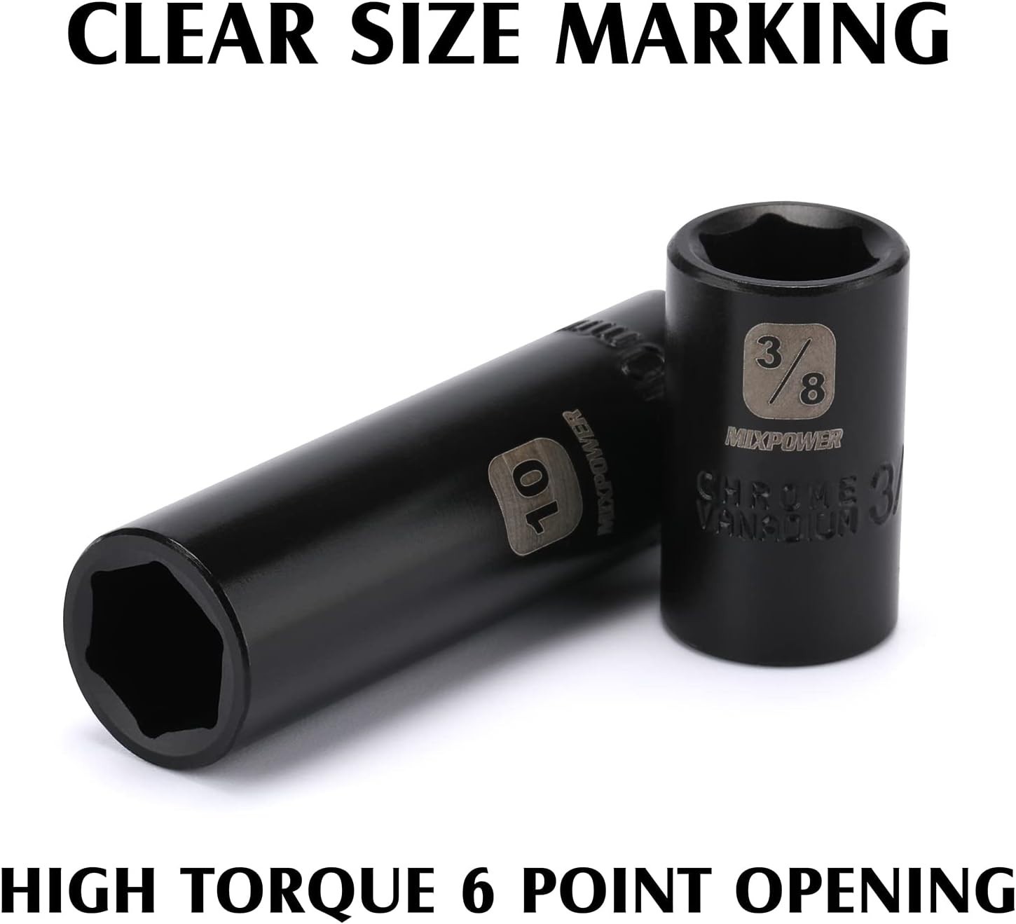 86-Piece 1/4″ Drive Impact Socket Set – Chrome Vanadium & Corrosion-Resistant