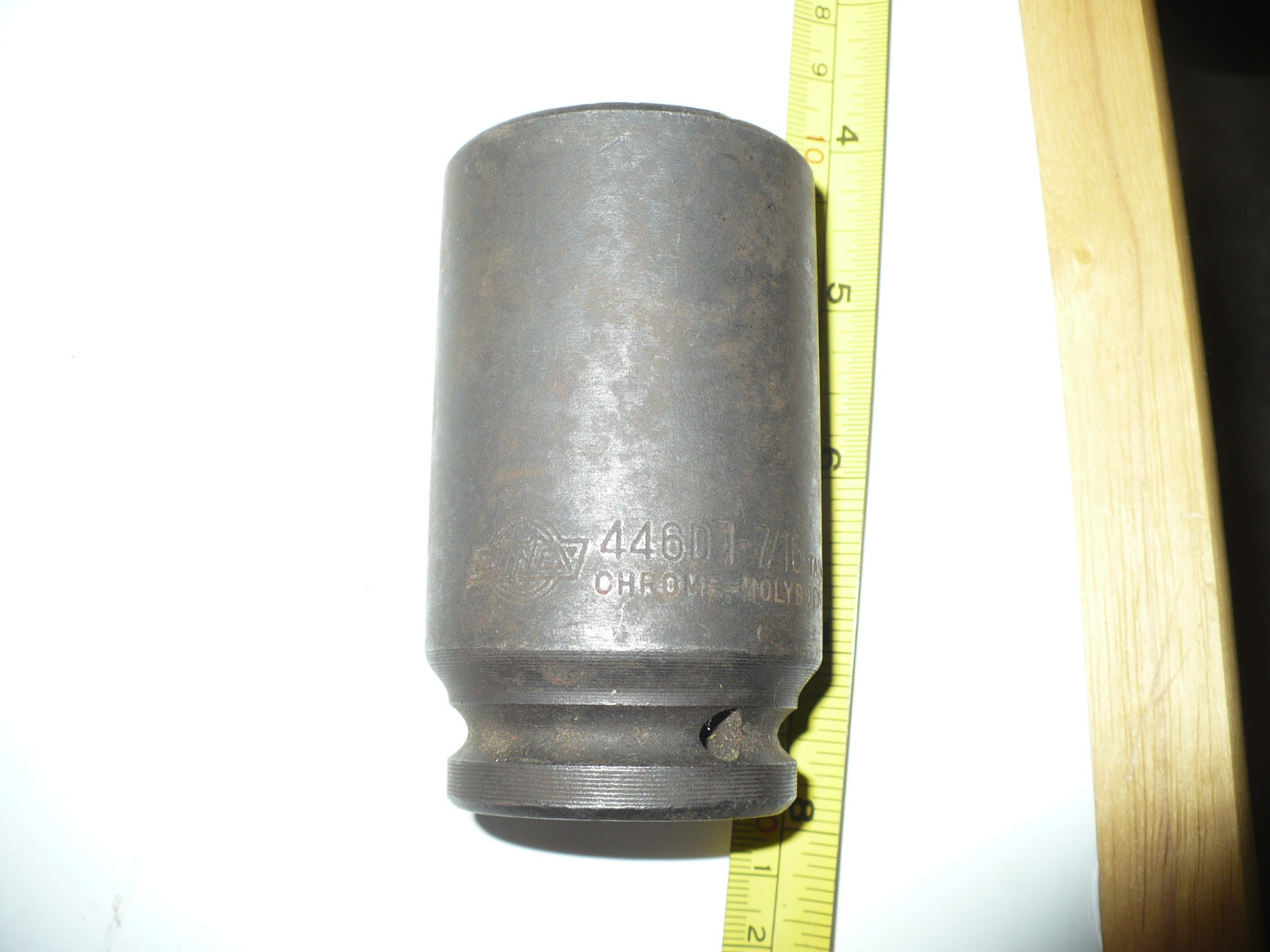 Vintage Sunex Impact socket 1-7/16″ 446D Taiwan 3/4 drive 6 point