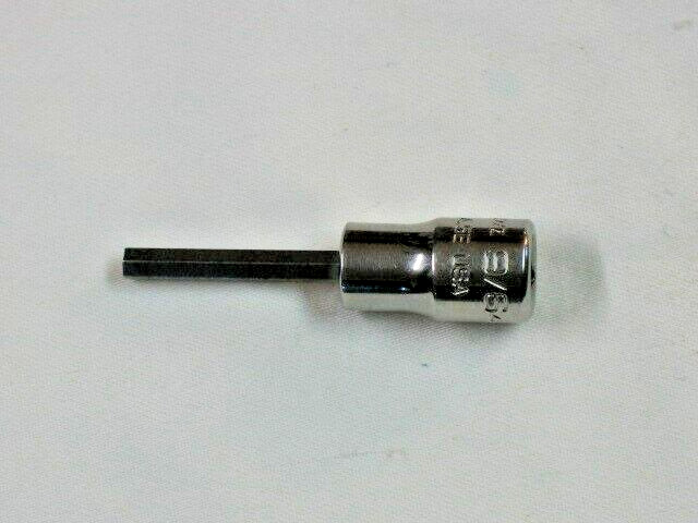 Snap-on – 1/4″ Drive 9/64″ Hex/Allen, Chrome Socket TMA4.5E