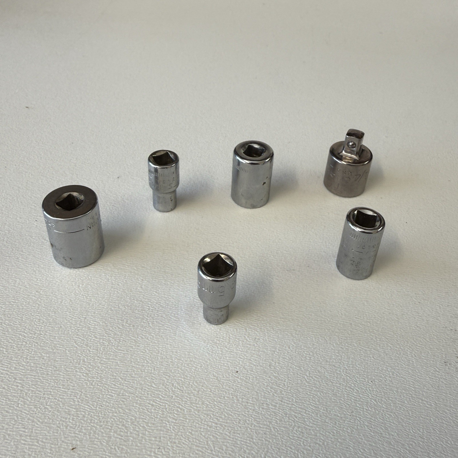 Craftsman Socket Lot – VV 43499- 4256 Adapter – 43507 43502 V – 11MM – 43501 G