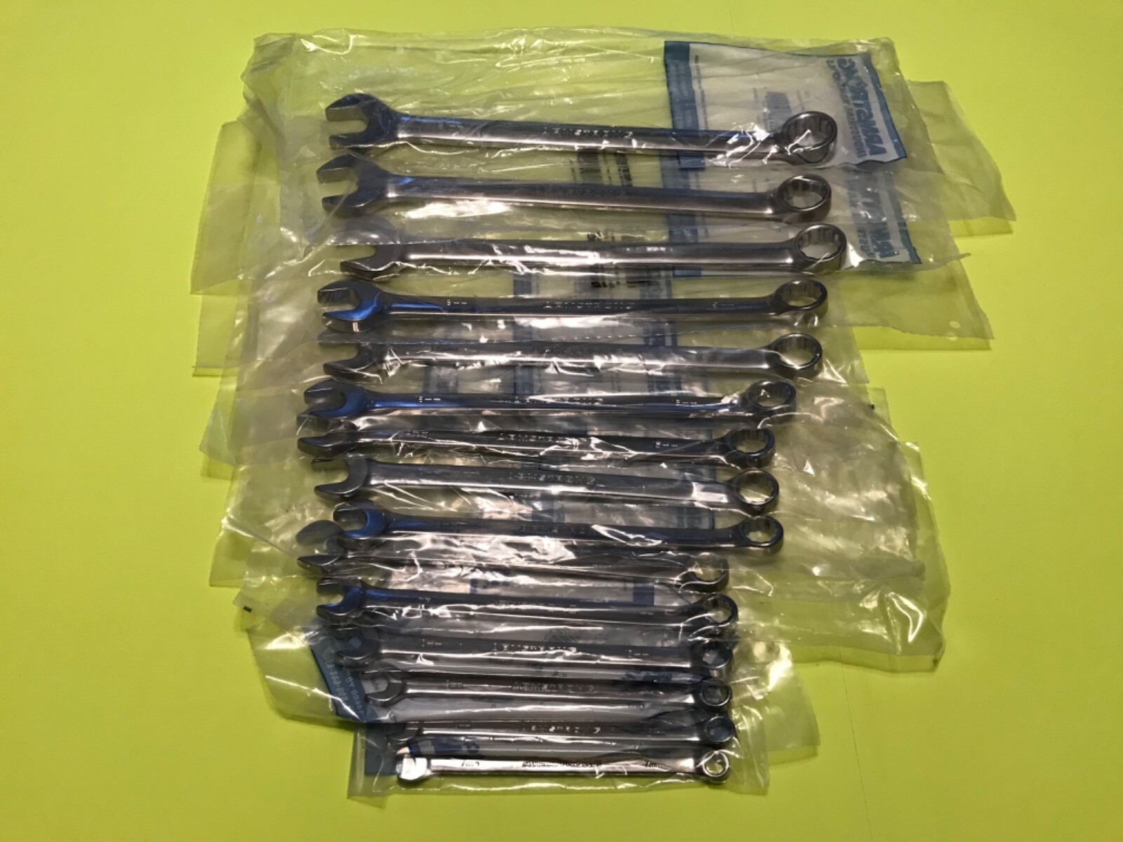 Armstrong 15-Piece 12-Point Metric Long Combination Wrench Set Full Polish 🇺🇸