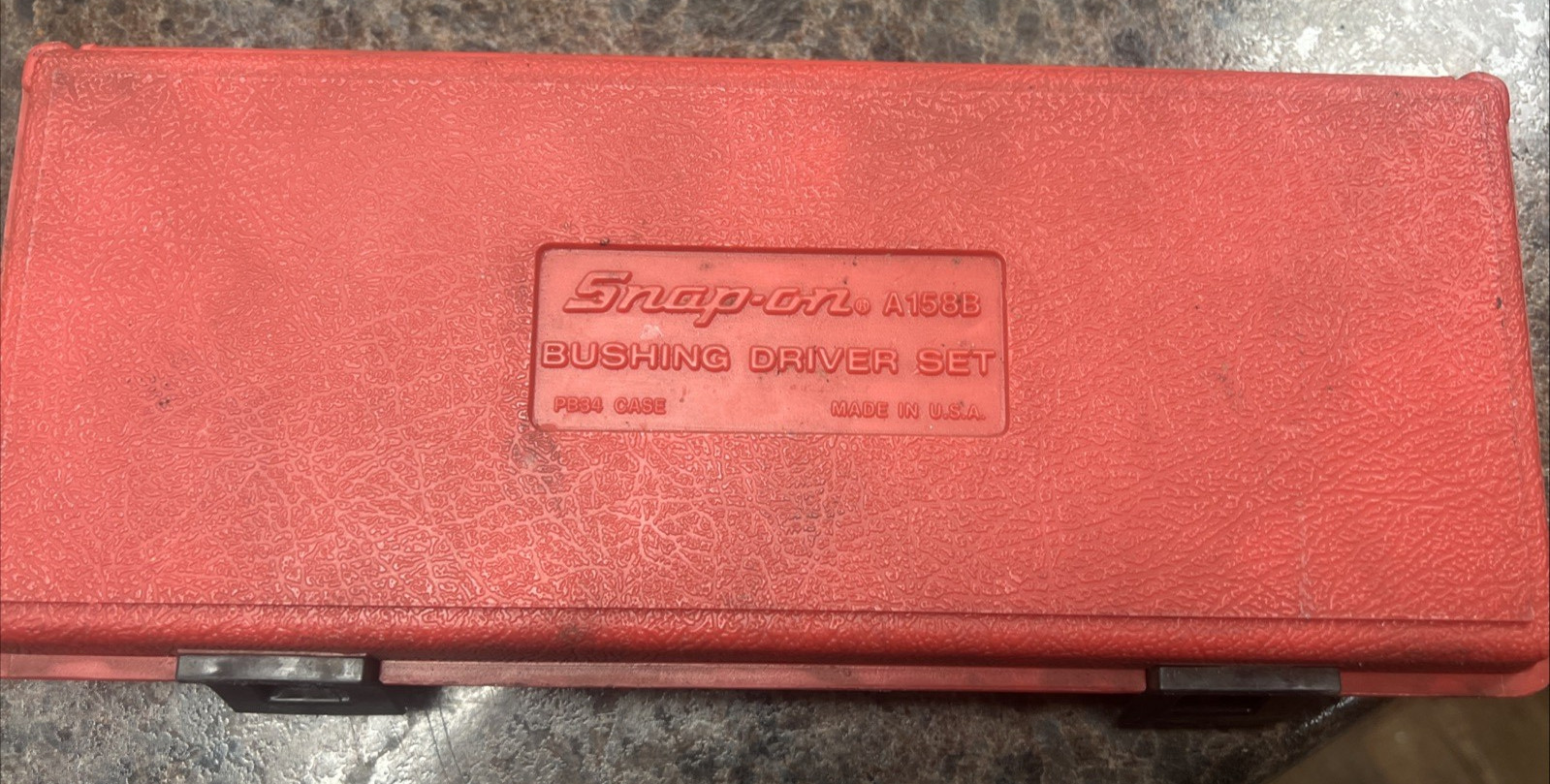 Snap-On Tools USA A158B Bushing Driver Set 10 Piece W/ Case