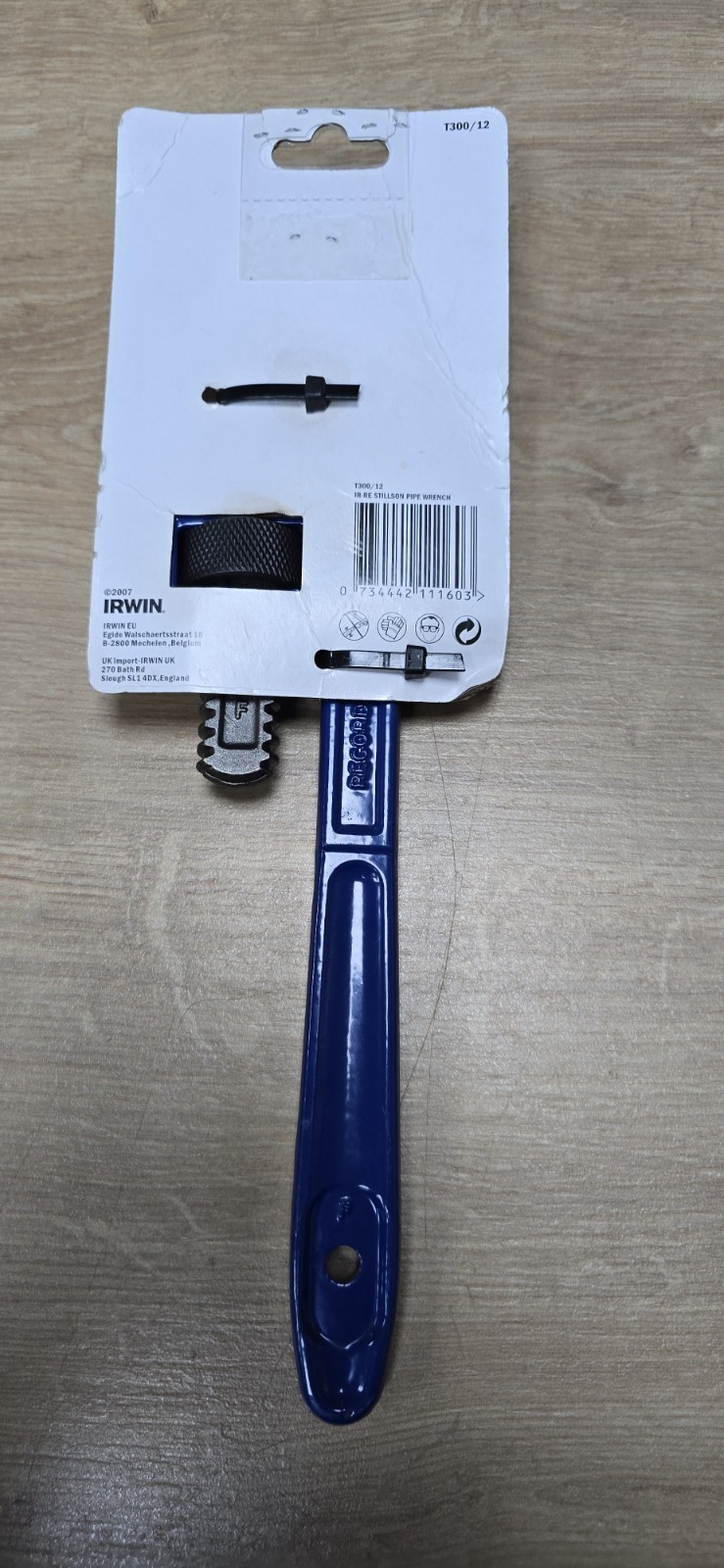 Irwin Record T30012 Stillson Pipe Wrench 12″ / 300mm