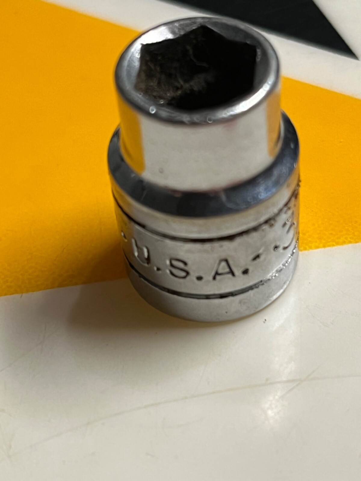 S-K 45112 3/8in 3/8” Dr 6 Pt Standard Socket USA