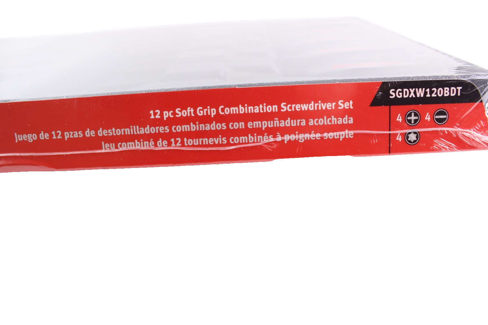 New Snap-on SGDXW120BDT 12pc Soft Grip Combination Screwdriver set Dark Sealed
