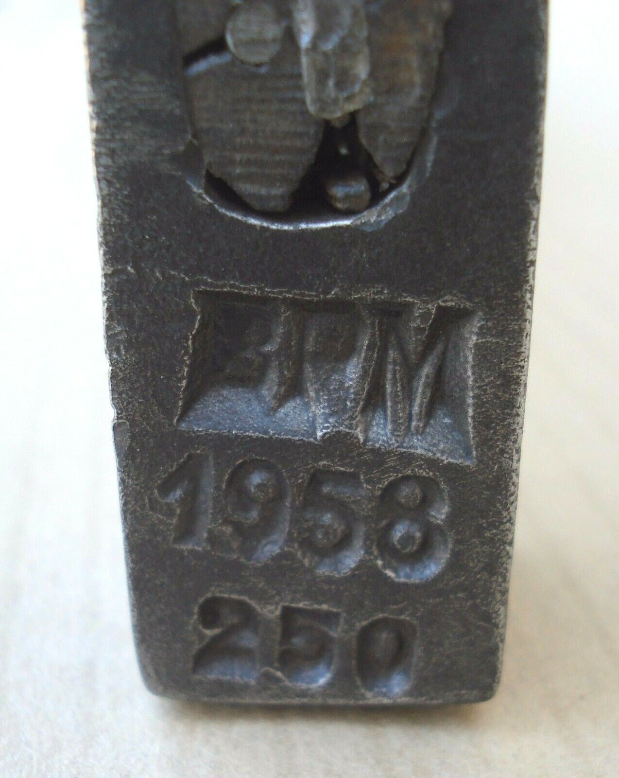 OLD HAMMER 250 GRAMS FOR ALFA ROMEO LANCIA FLAMINIA ARDEA AURELIA 1958 TOOL KIT