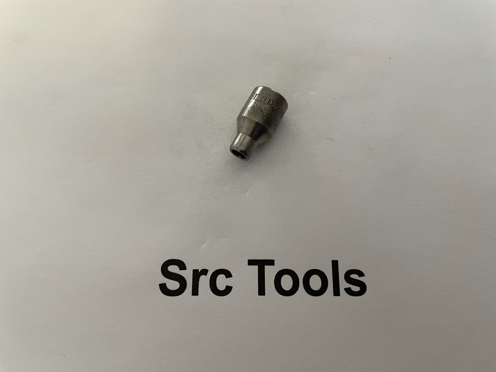 RARE 1944 Snap-On Tools USA 1/4″ Drive 3/16″ SAE 6pt Midget Chrome Socket TM-6