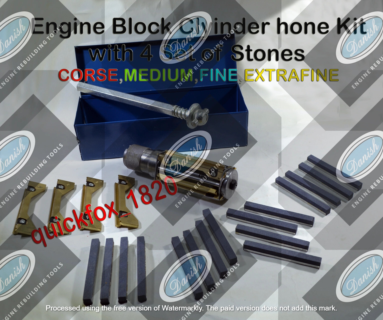 ENGUNE CYLINDER HONE HEAD ALL SIZES WITH STONES CHOOSE YOUR OWN EXPRESS SHIPPING