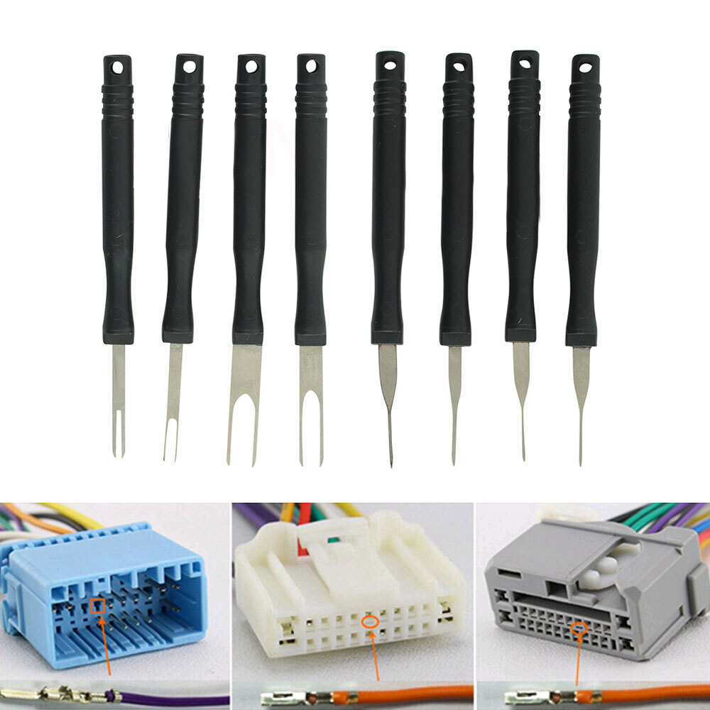 Car Plug Terminal Removal Tool Pin Needle Retractor Pick Puller Car Repair Tools