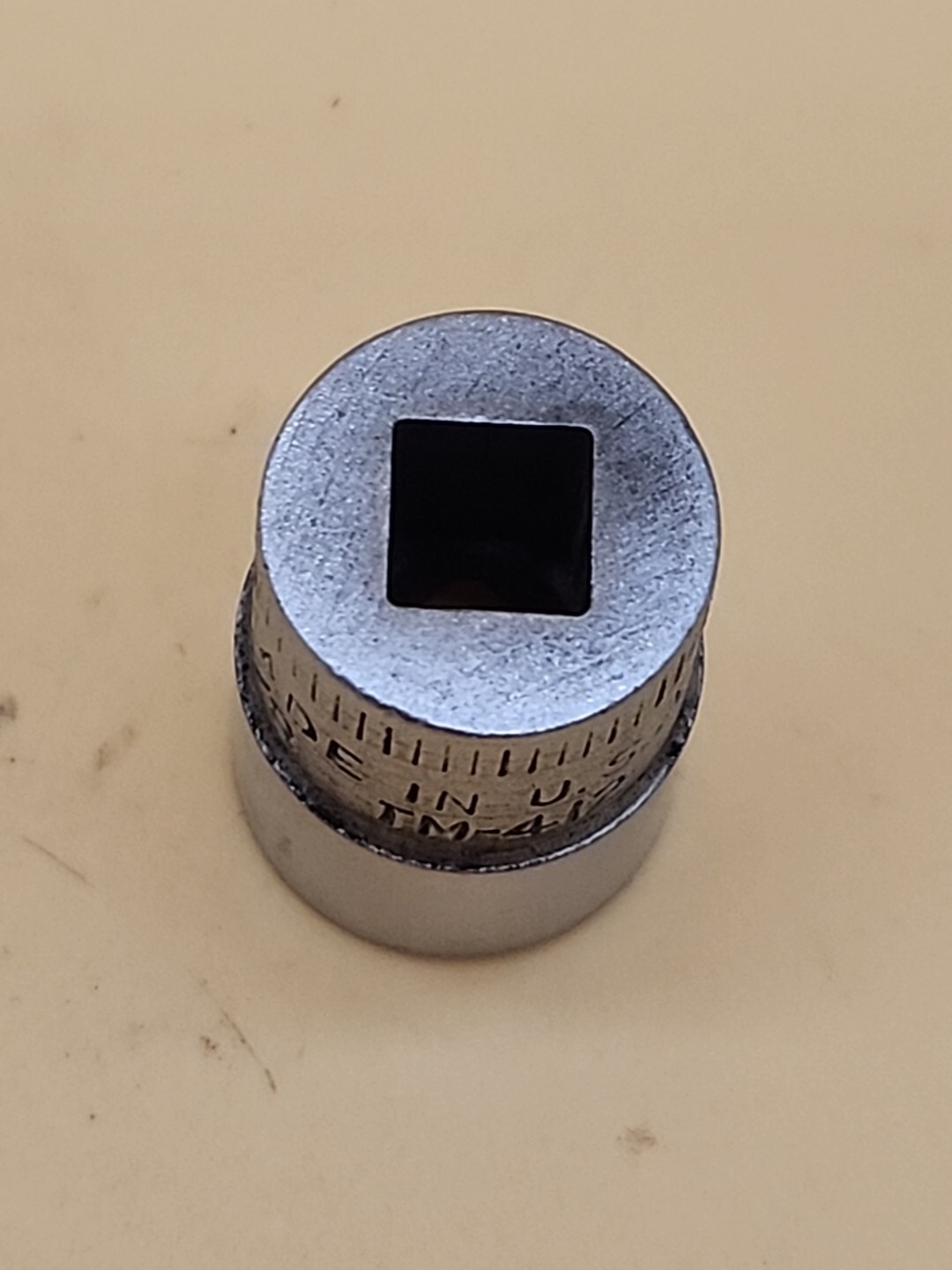 Snap-On Tools 1/4″ Drive 3/8″ SAE 8 Point Double Square Socket TM412