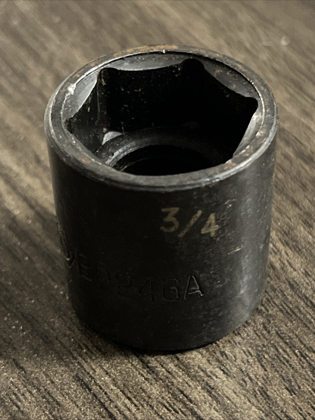 Matco Tools BP246A 3/4″ SAE Shallow Impact Socket 3/8″ Drive 6 Point