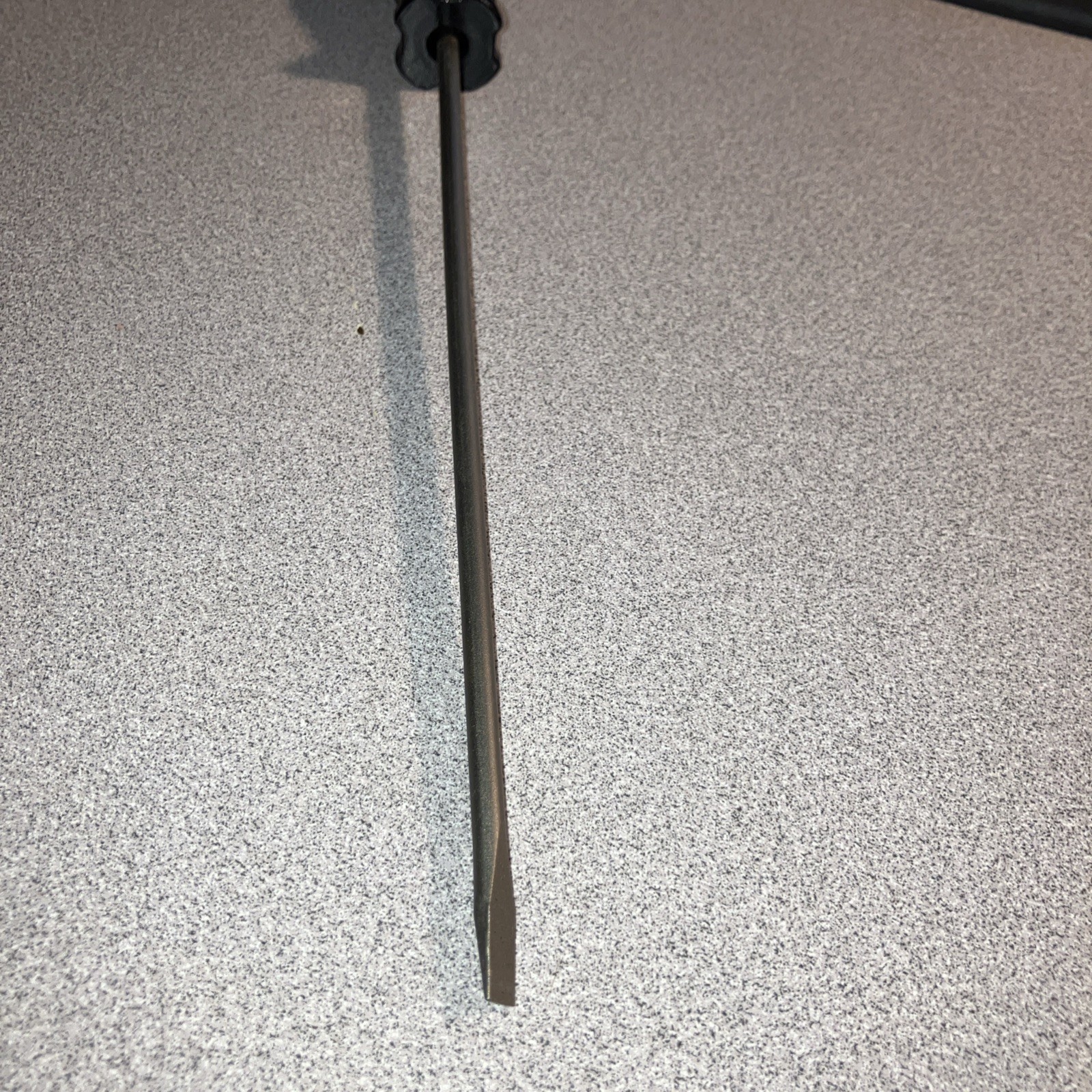 Rosco 3/16″ Tip Flat / Slotted Screwdriver Black 8″ Long Shaft Vintage USA