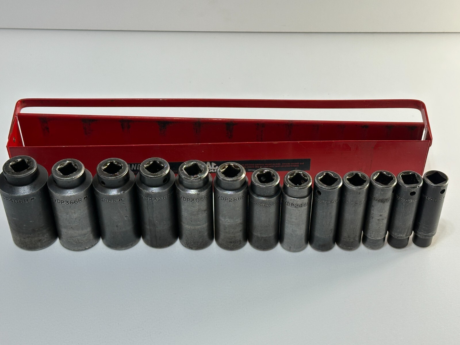 MAC Tools USA 13pc SAE Deep Impact Socket Set 1/2″ Drive 6 Point 7/16″ to 1-1/4″