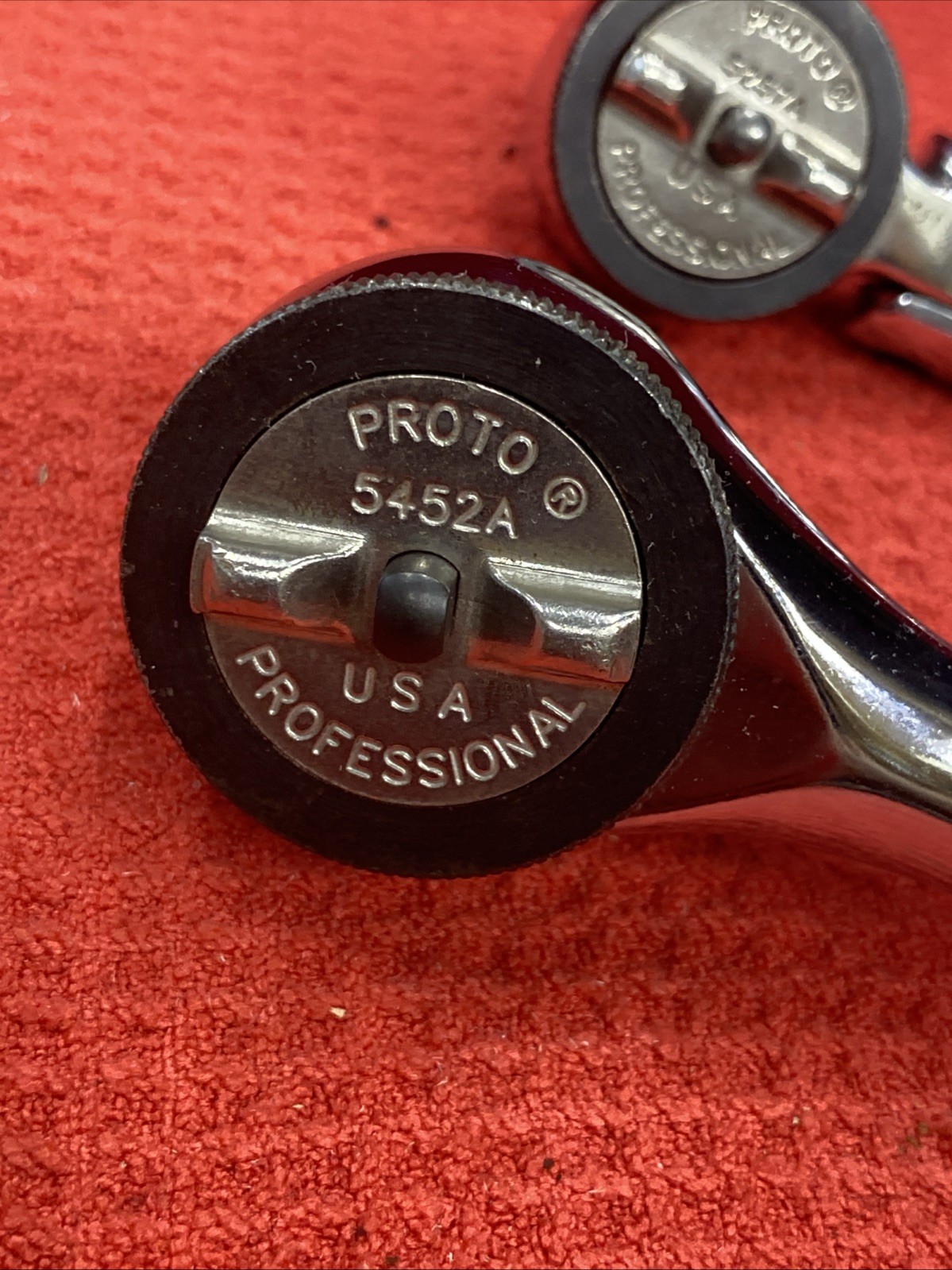 Proto Professional Ratchets 5452A 5257A Great Condition Flex Head