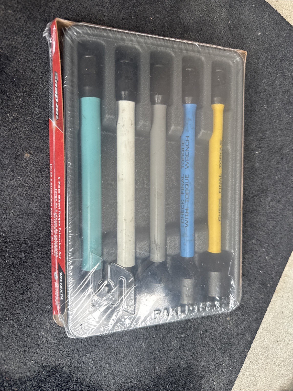 For Snap-on 305TSKTA 5 pc Torque Limiting Color Coded Extension Set