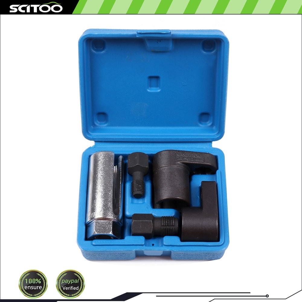 Oxygen Sensor Socket Thread Chaser Install Offset Wrench Tools Vacuum M12 M18 O2